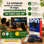 TV BOX WATCH Onn 4k STREAMING TV AZUL - Imagen 2